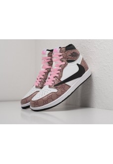 Кроссовки Nike Air Jordan 1 Mid x Travis Scott